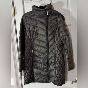 Michael Kors Black Quilted Puffer Jacket